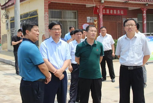 安阳县委书记李现江调研乡村振兴示范村建设