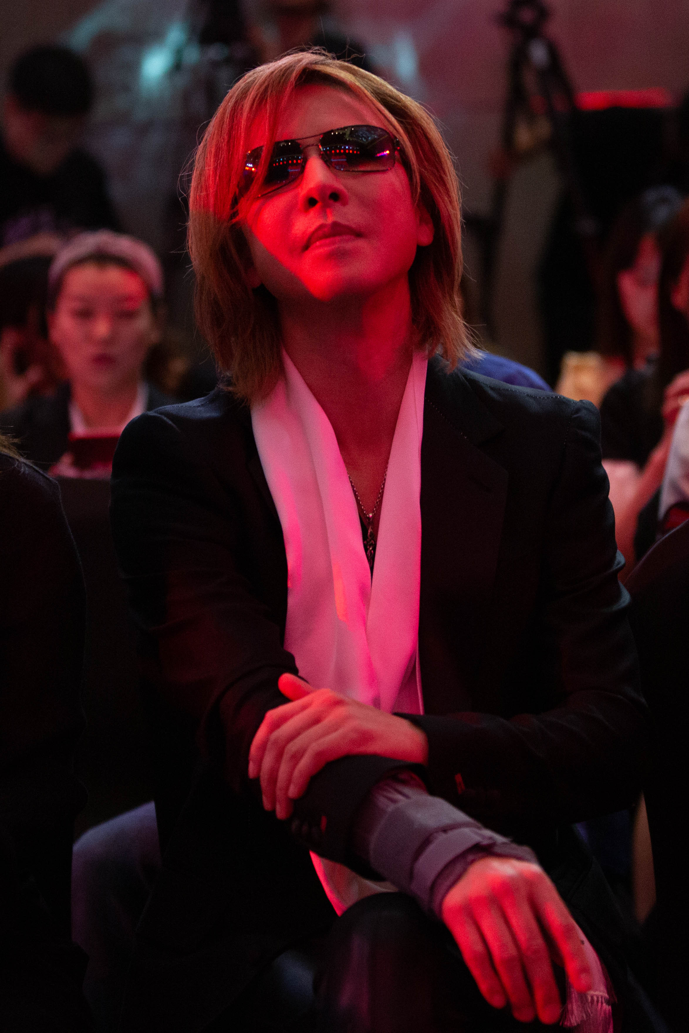 xjapan队长yoshiki惊喜现身上海亮相中日聚合时代全球发布会