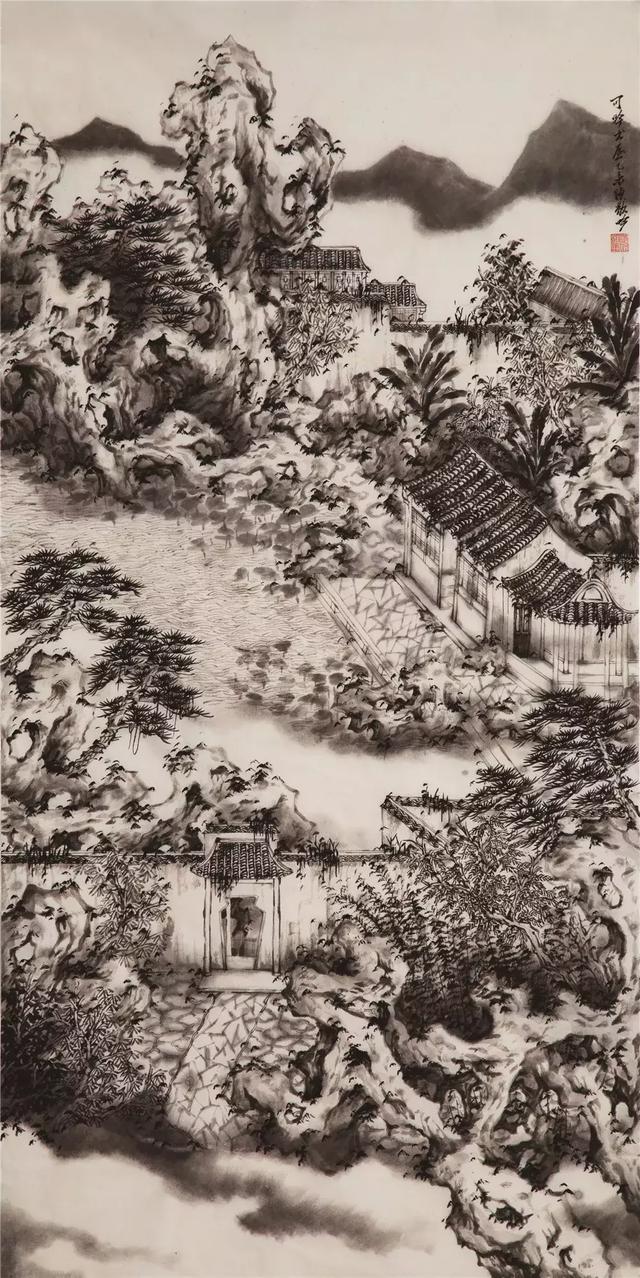 中国国家画院青年画院画家陈散吟博士