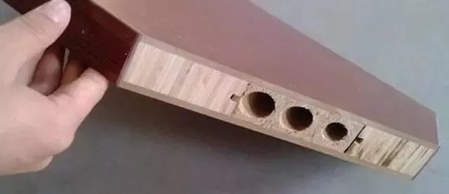 门板芯竟然是蜂窝纸从木门潜规则教你如何正确选购