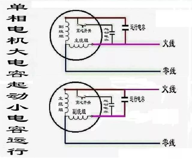 并联电容器电路图图片