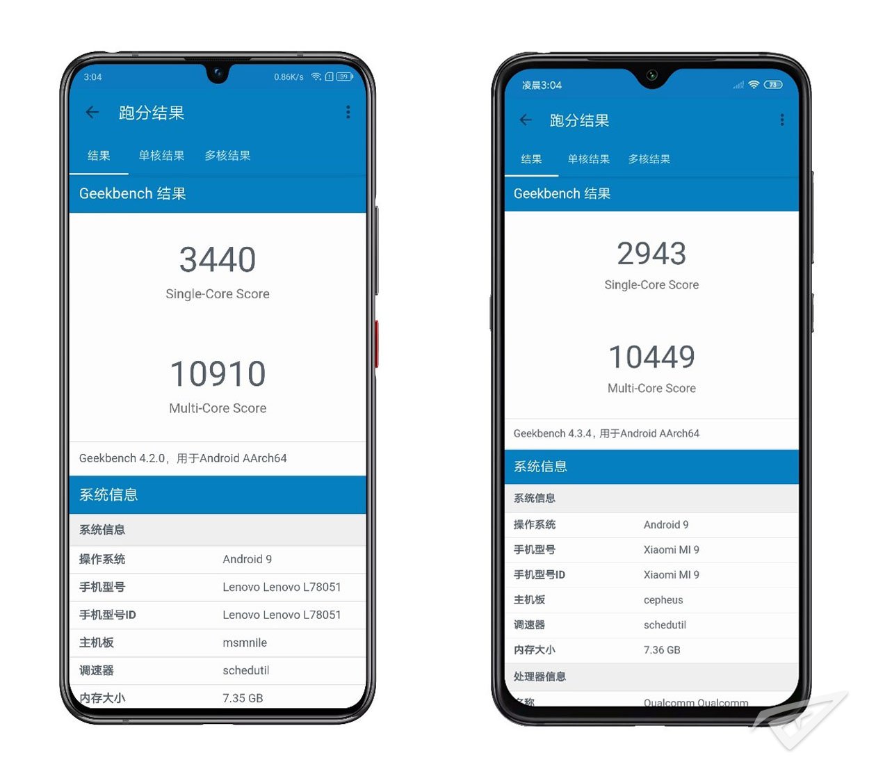 联想z6pro和小米9对比评测855性价比王者之争