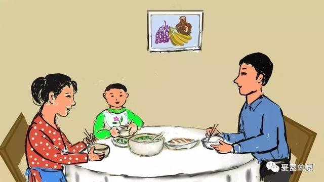 看河南公安原创漫画,聊聊"吃饭"那点事儿