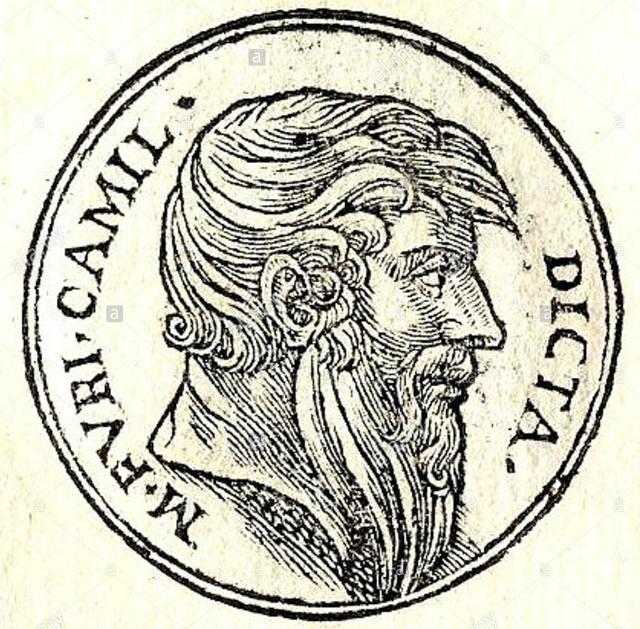 他一生战功赫赫,曾拯救罗马于危亡之中,被尊为罗马的"国父"