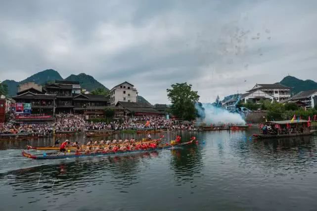 李金沙作品2019中国边城龙舟赛视频震撼发布
