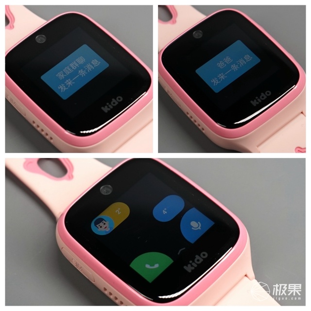 宝贝的新朋友kidok3s智能儿童电话手表漂亮的外表下隐藏着性能小怪兽