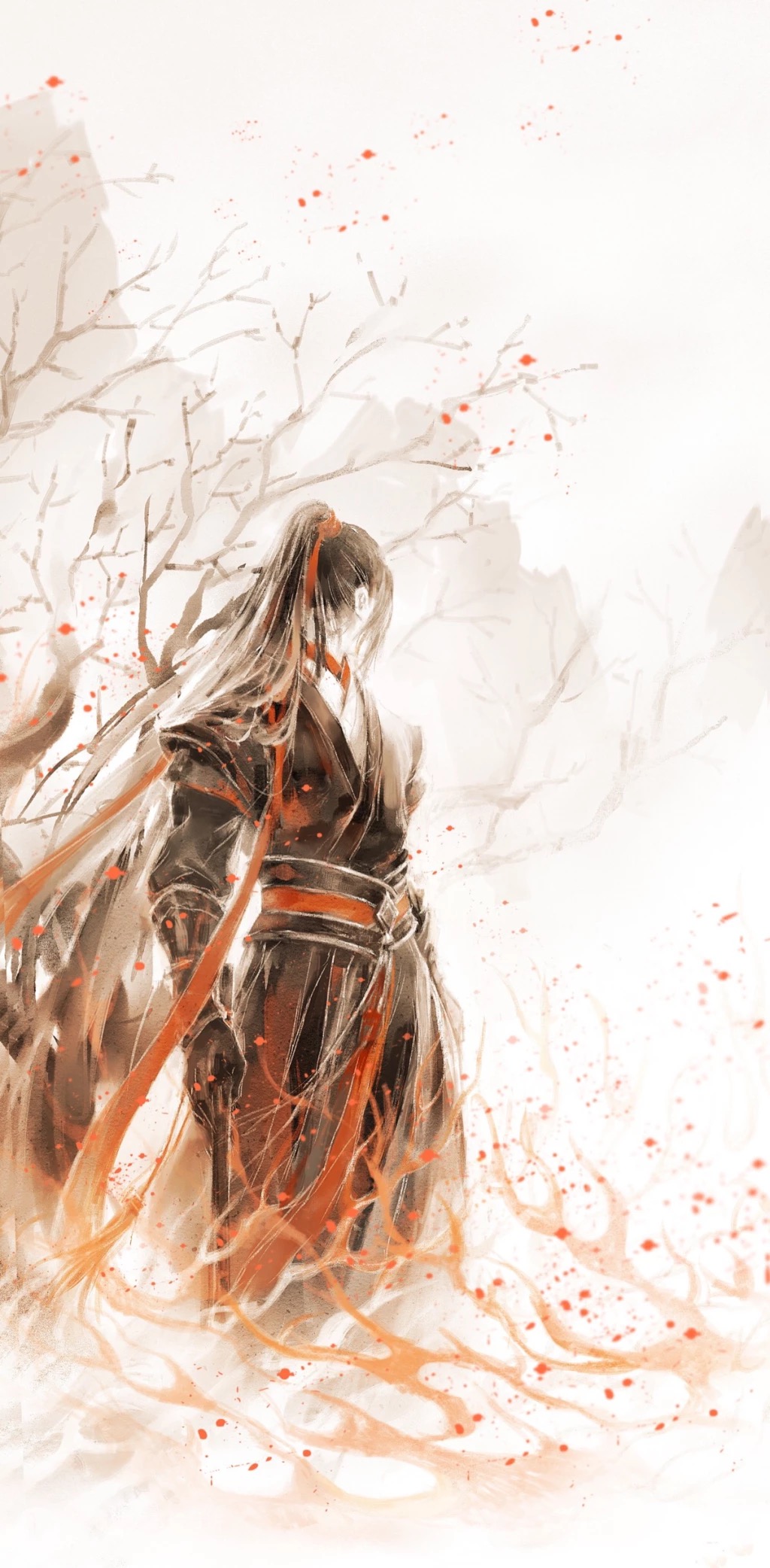 手机壁纸超攻的古风美男子