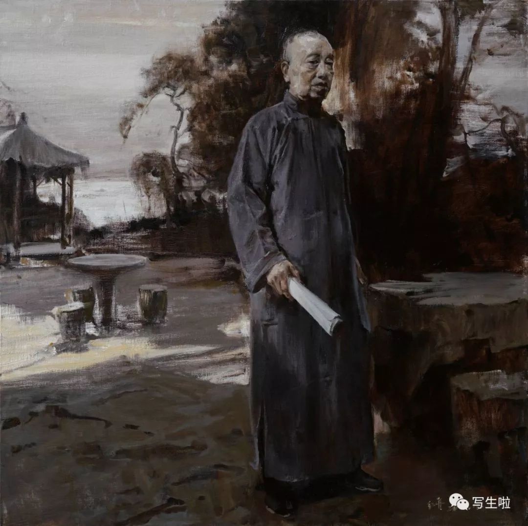 写生啦何红舟人物作品