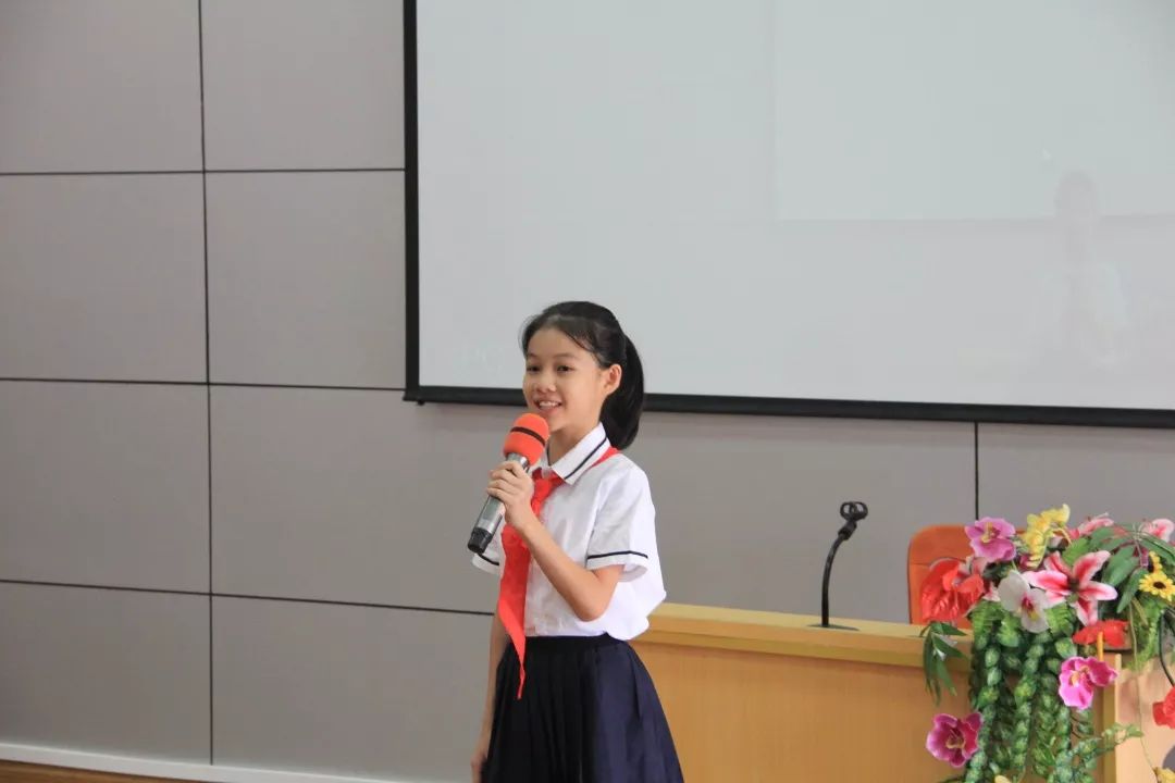 书香润童心妙语绎风采白燕小学举行多读书读好书会读书演讲比赛