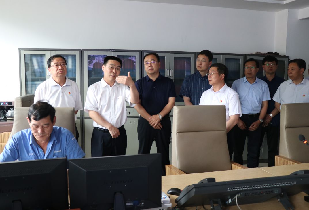 郝忠祥在华晋明珠煤业有限责任公司调研