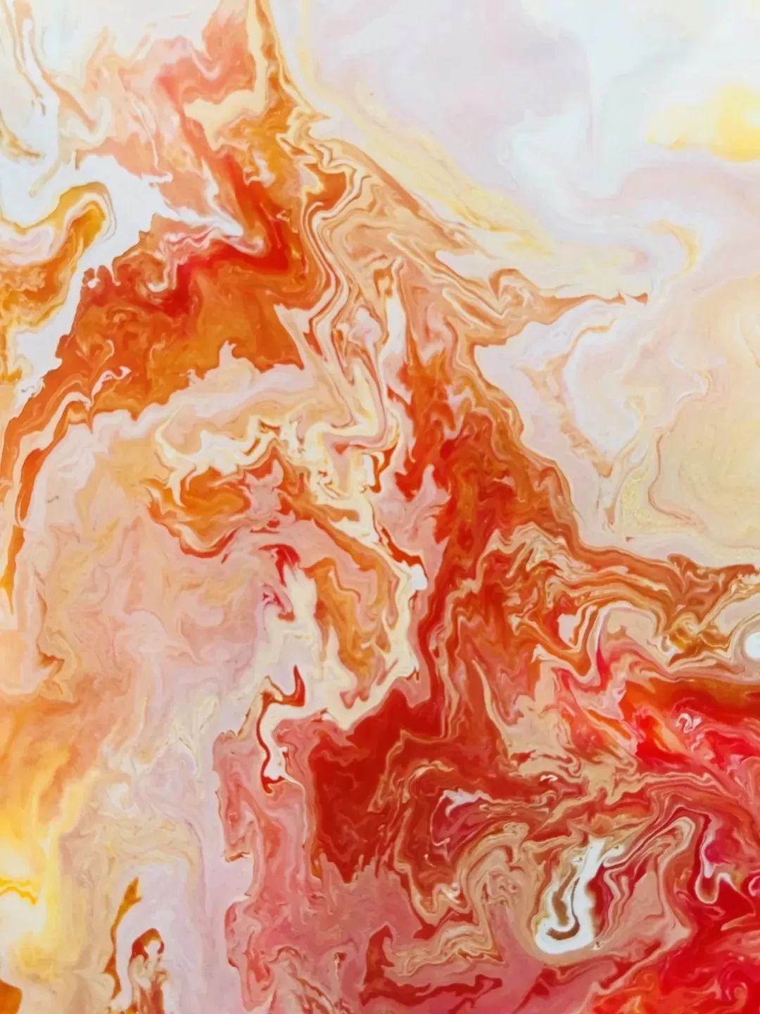 流体画究竟是什么画原来每个人都可以成为流体画大师