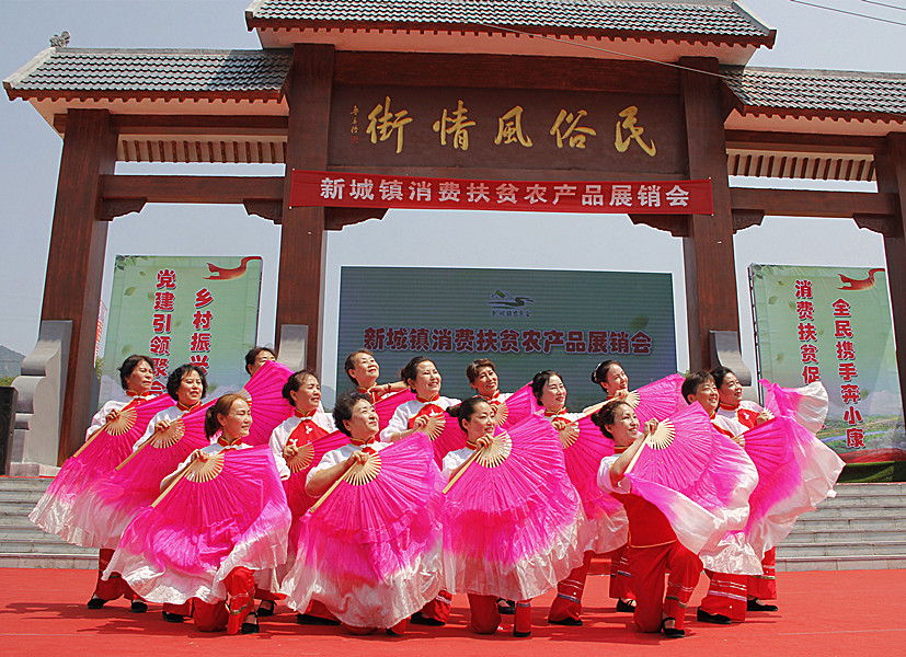 原创【消费扶贫】垣曲新城镇首届农产品展销会掠影