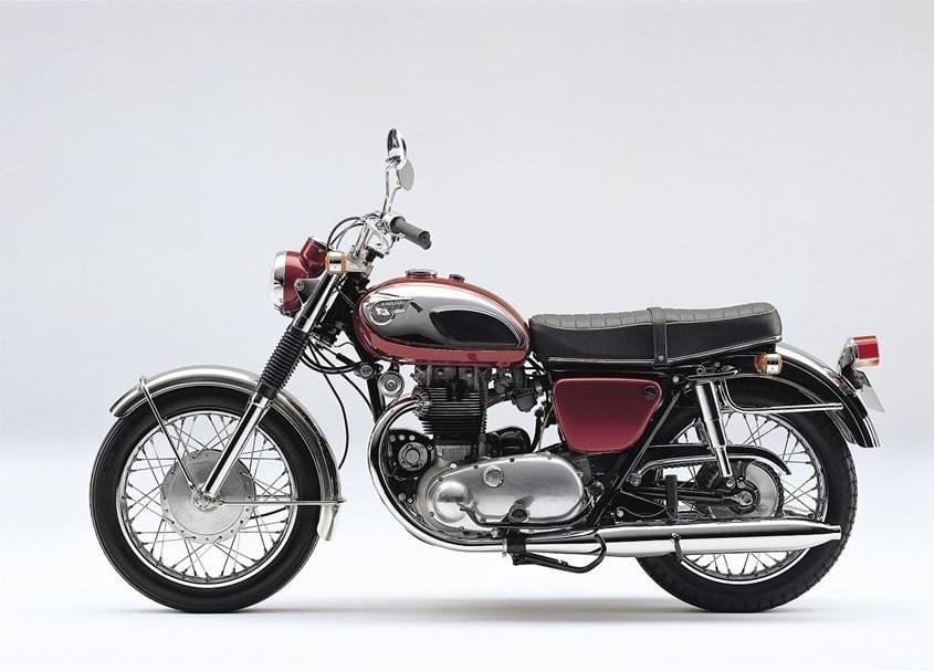 传说级复古摩托重生川崎w1日本试驾