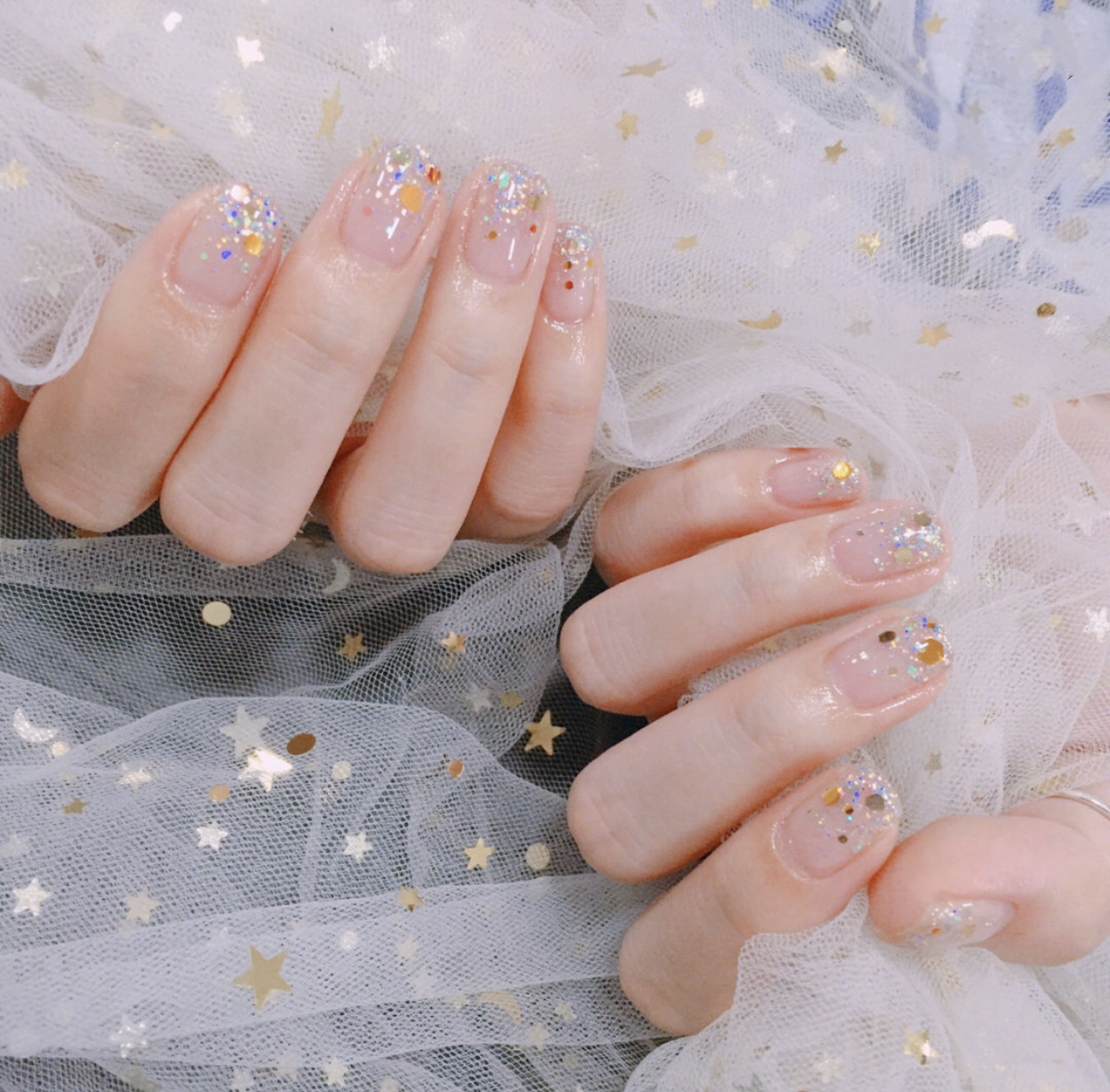 原创好看又不花哨的温柔风美甲,甜美温婉的气质太迷人了!