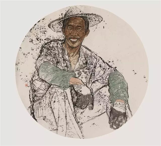 中国国家画院青年画院画家崔宇人物画欣赏