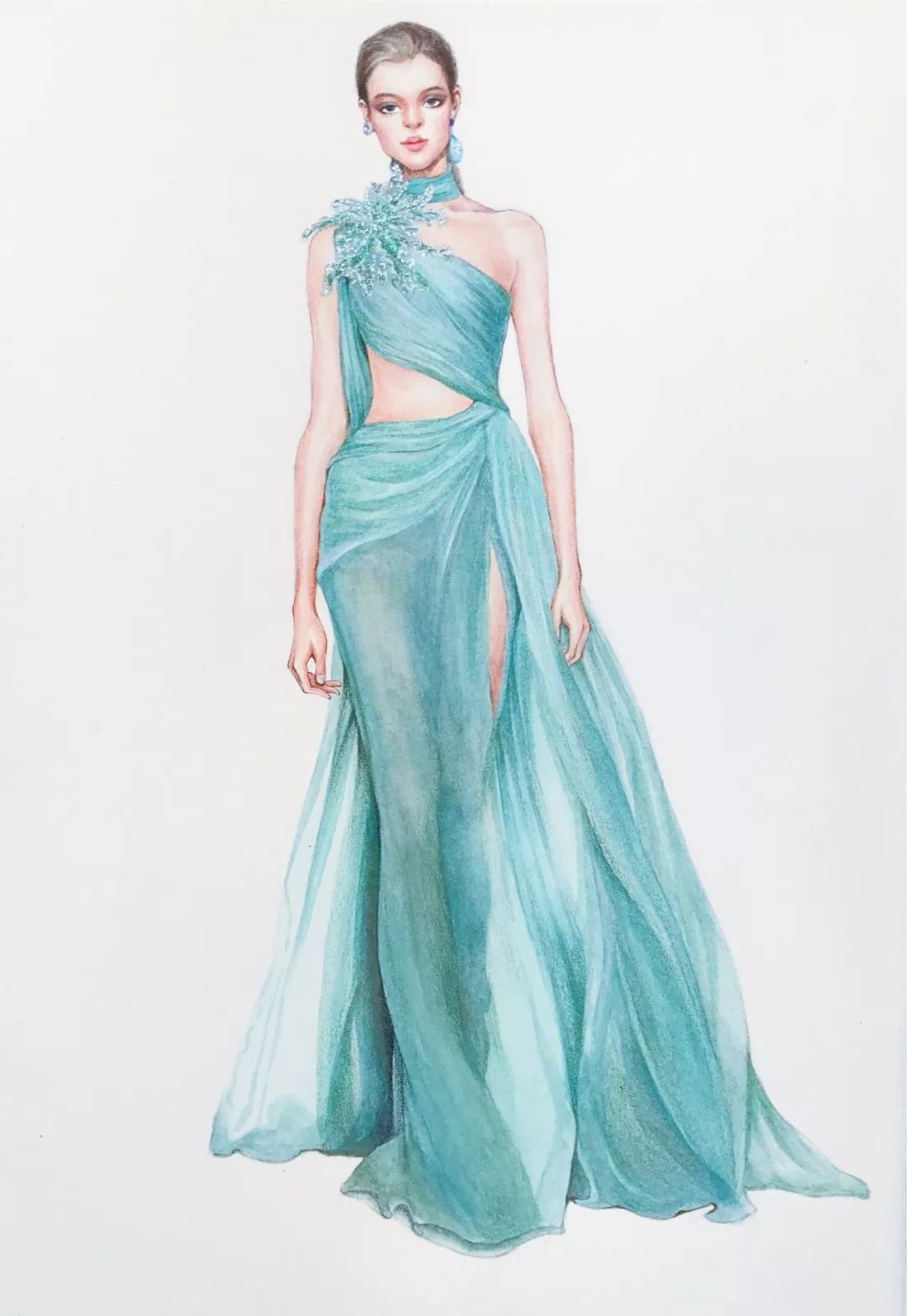 好的手绘稿是得到品牌负责人赏识的最直接的方式