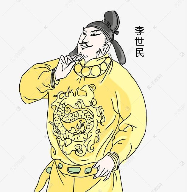 唐朝男子卡通图片