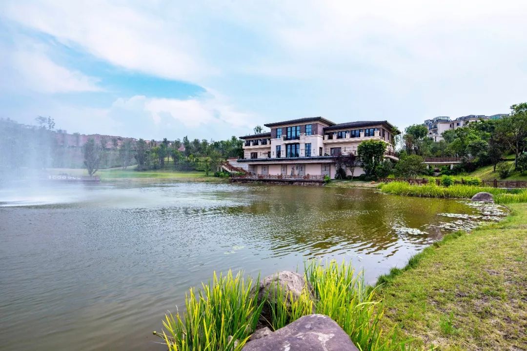 景观篇 | 于湖光山色间,享光华安纳溪湖闲适生活