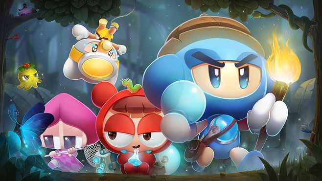 《泡泡堂》总的下载量才18兆,相比其他游戏已经是很小了.