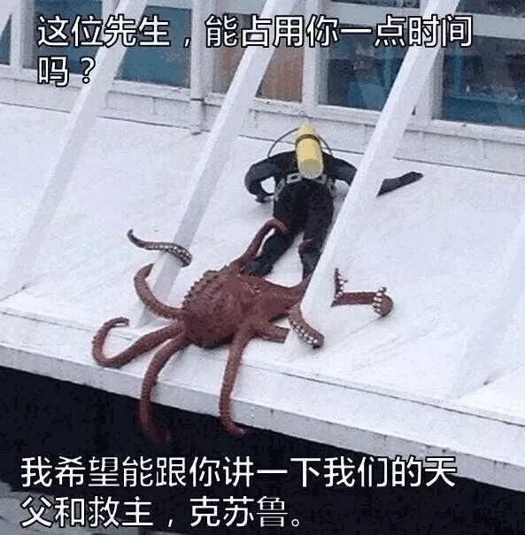 我希望能跟你讲一下我们的天父和救主克苏鲁