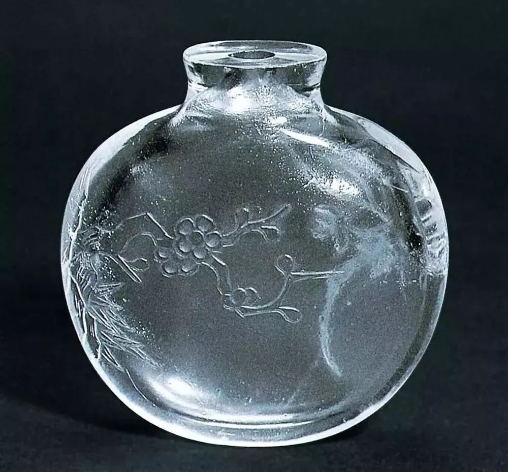 "精美绝伦"的清代老水晶_鼻烟壶