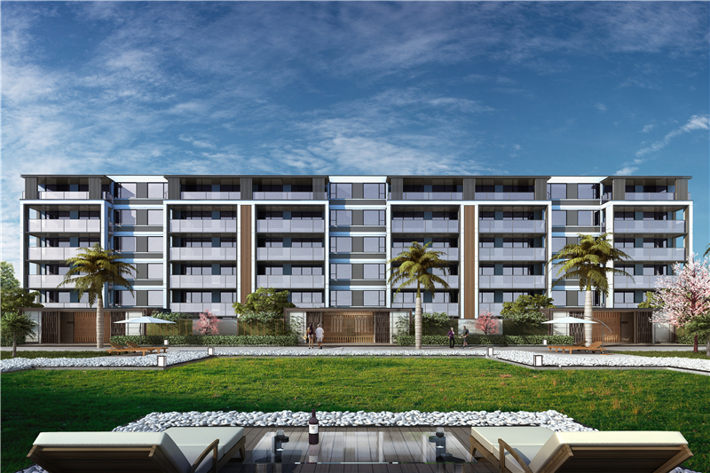 海南臻园板式小洋房打造海南理想人居