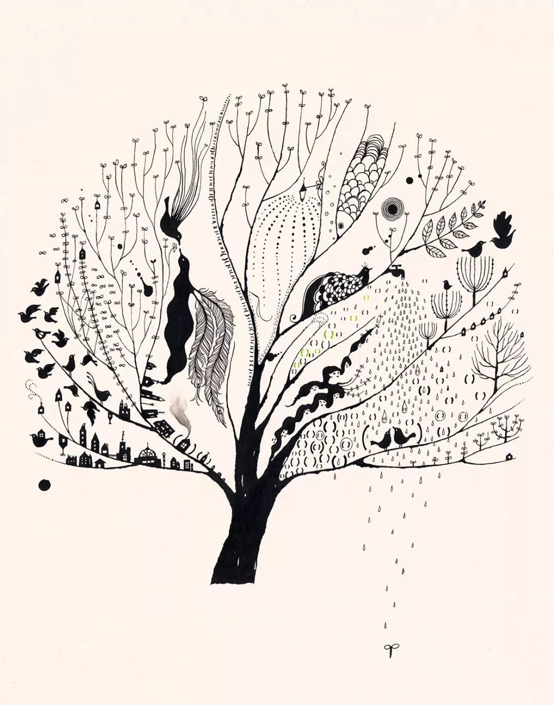 看看日本插画师kazukonomotogentleillustrations