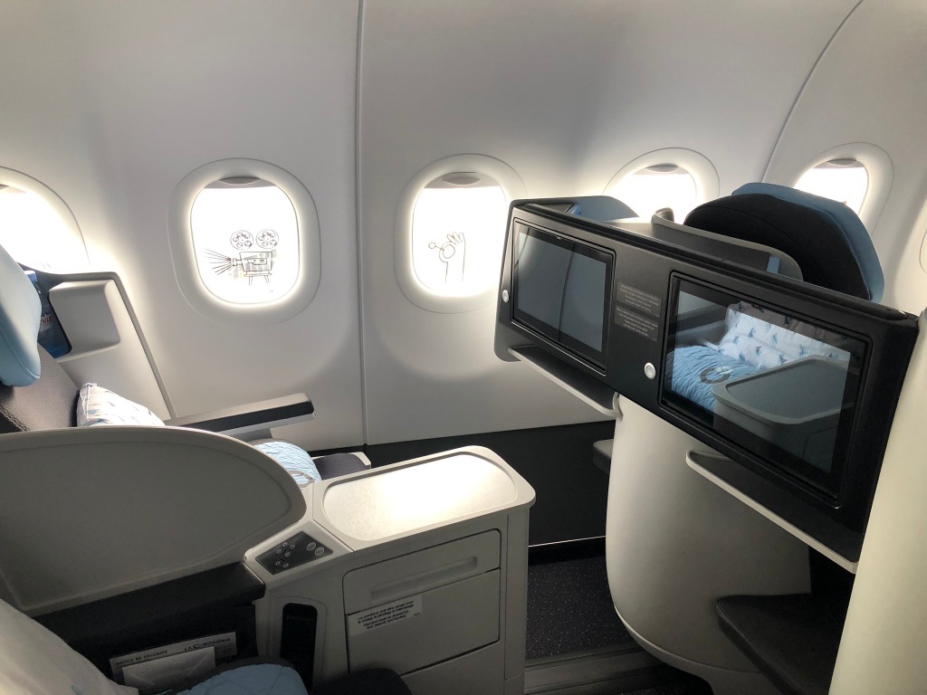 全商务舱客机亮相不过这是别人家的商务舱