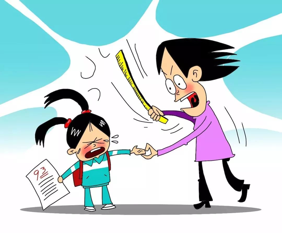 大竹小孩在学校手被打得淤青,只因为是._惩戒