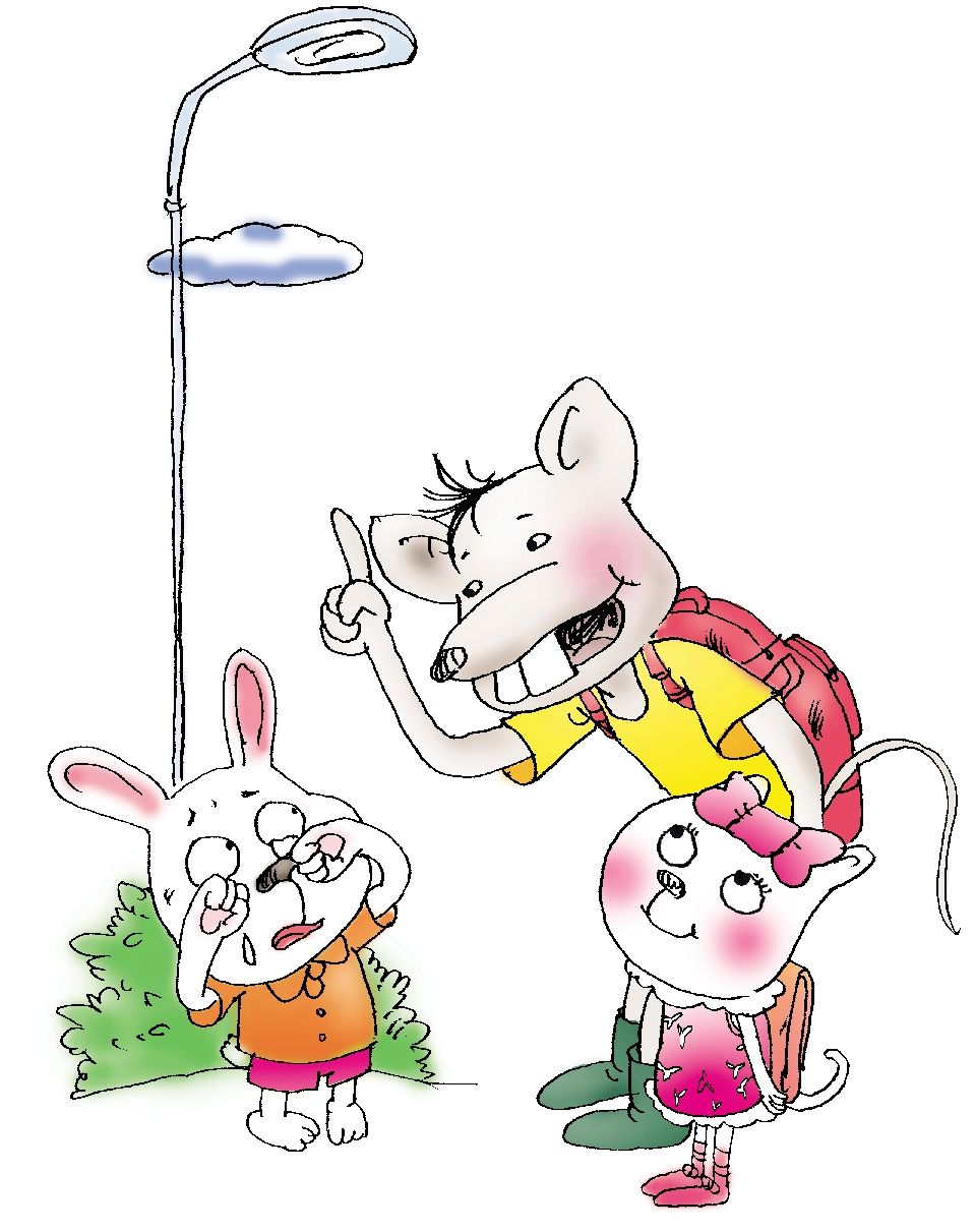 大个子老鼠小个子猫第128集向路灯开枪涛哥的童话no1019