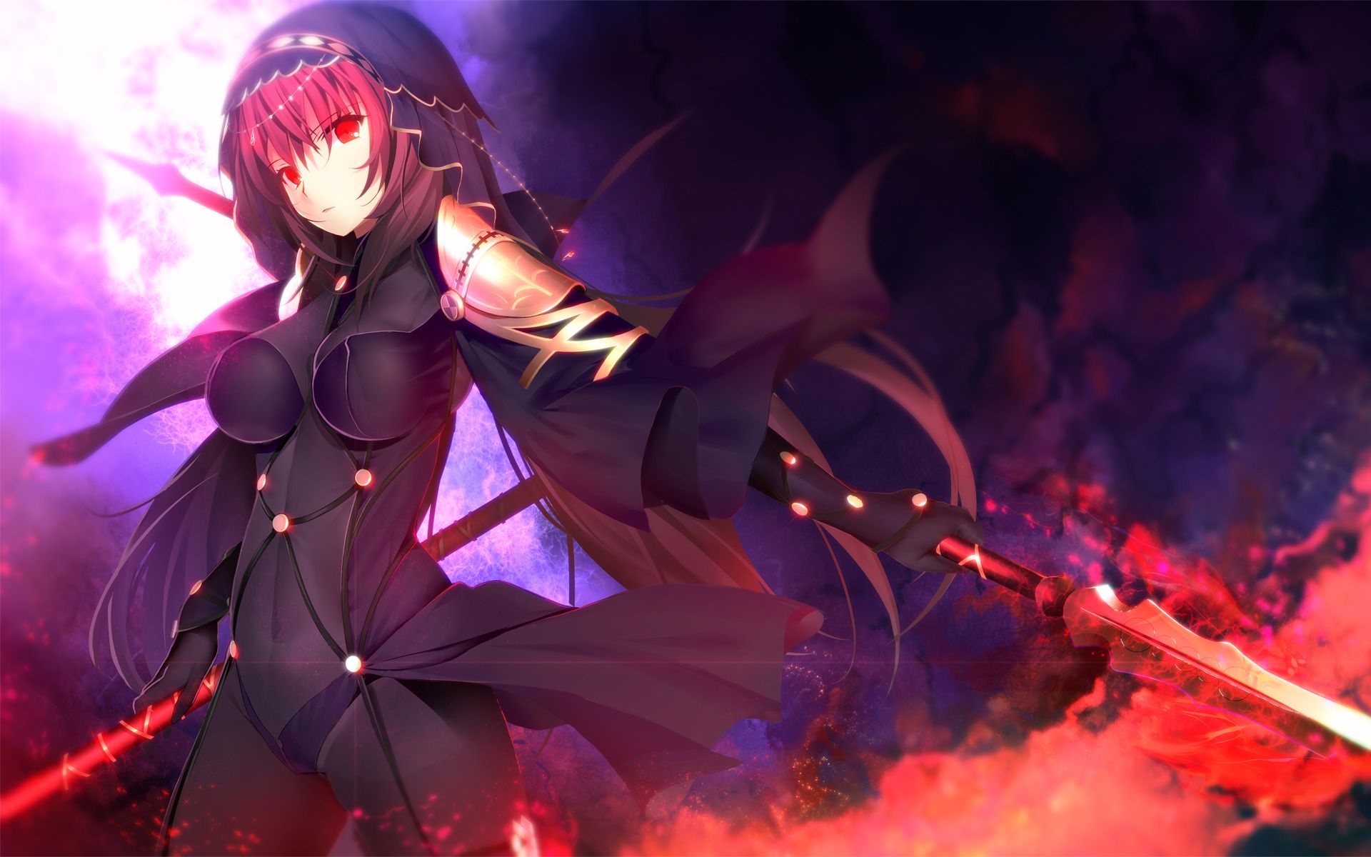 fate系列斯卡哈高清壁纸分享是时候抽一波师匠了