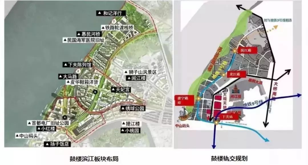 南京鼓楼滨江中学规划图片