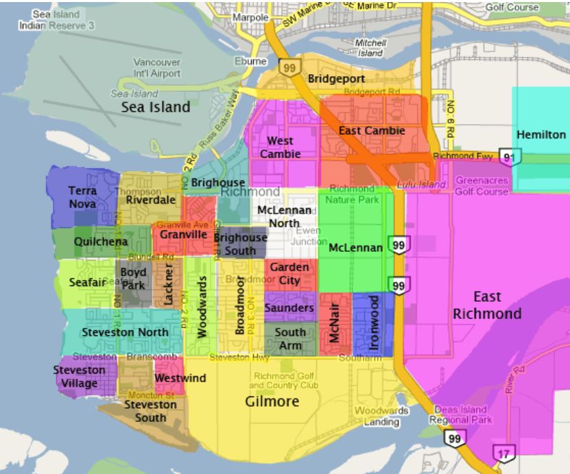 不想跟华人扎堆又离不开列治文看看这些社区