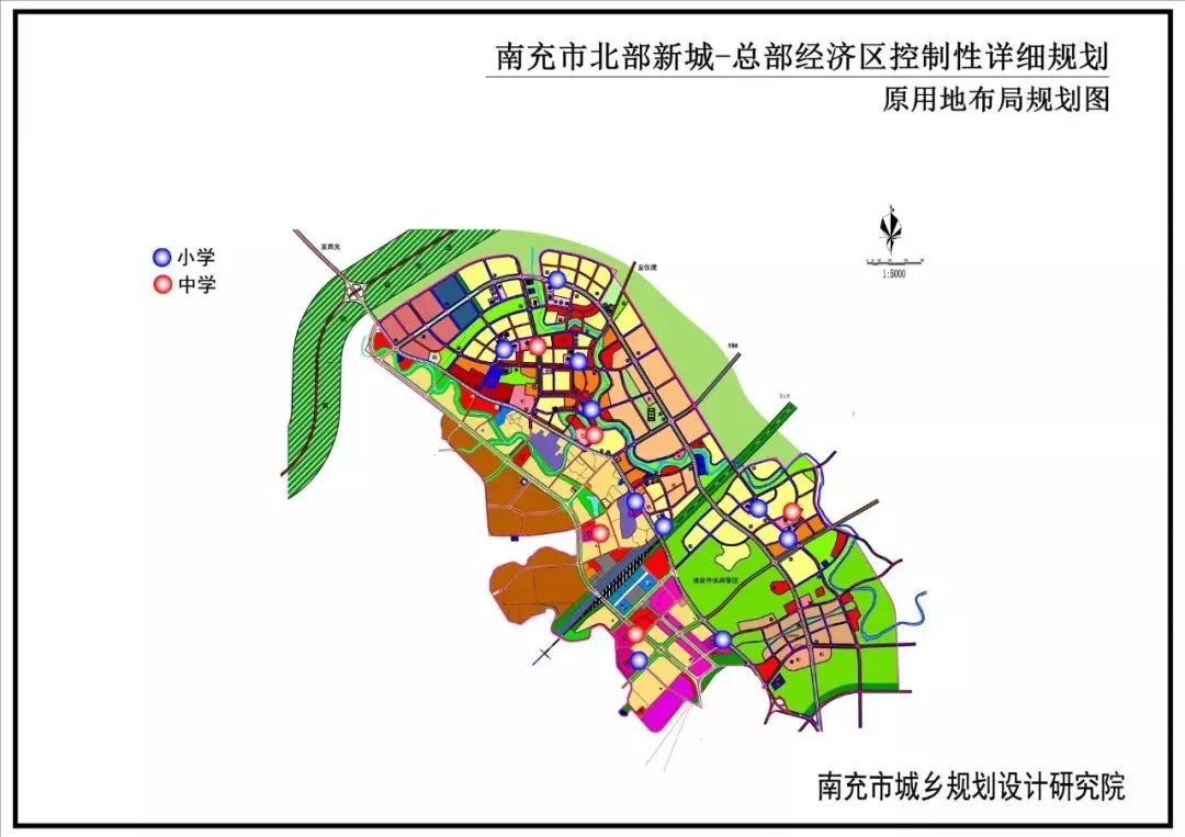 南充北部新城這2個片區將規劃調整小學9所中學3所快看在你家附近嗎