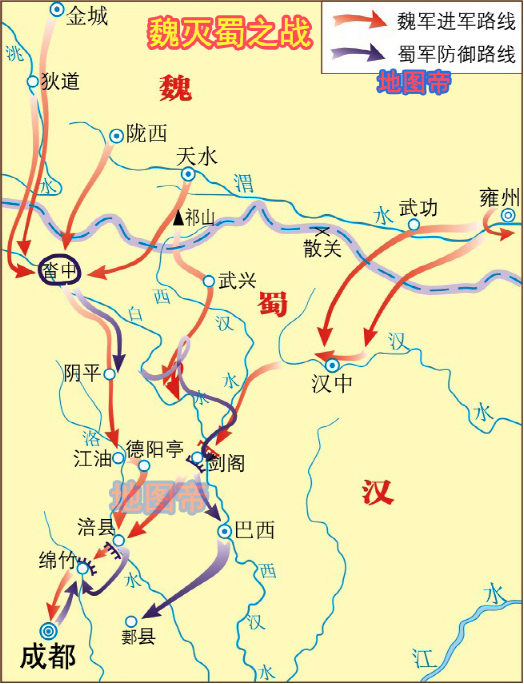 刘备入川路线图图片