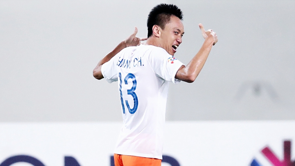 占有主场优势的胡广州恒大淘宝在天河体育场2比1击败