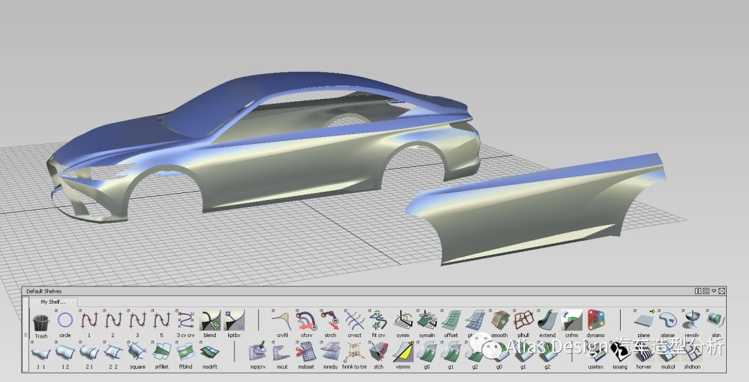 lexus四款車型設計解讀alias建模教學aliashydesign分享