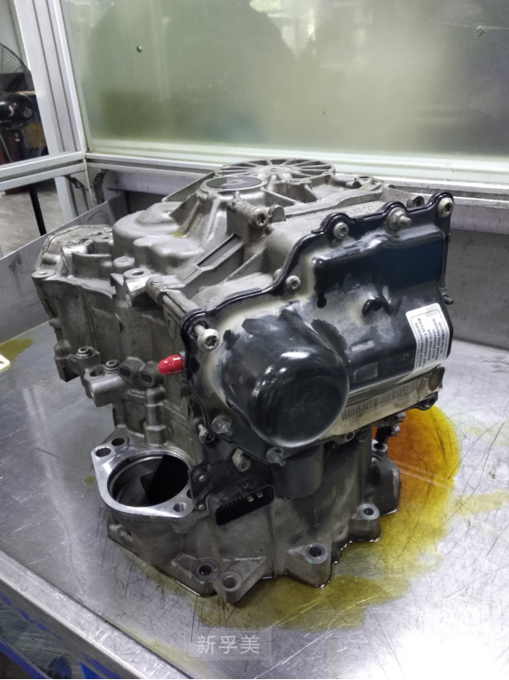 青岛变速箱维修之大众cc内部结构图示