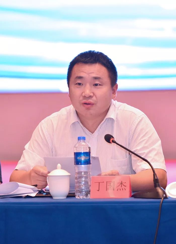 中国人才交流协会副秘书长丁国杰(如上图)介绍了我国