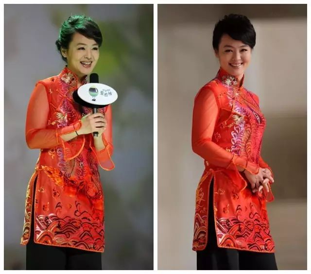 10位央视女主播的旗袍造型养眼