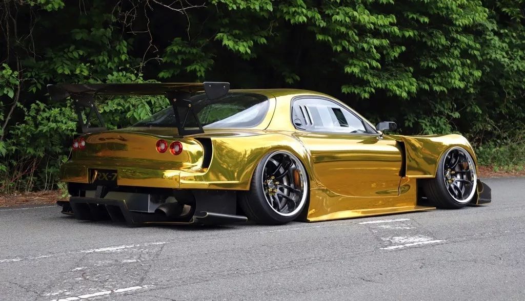 造价千万的"金闪闪"雨宫rx-7!_搜狐汽车_搜狐网