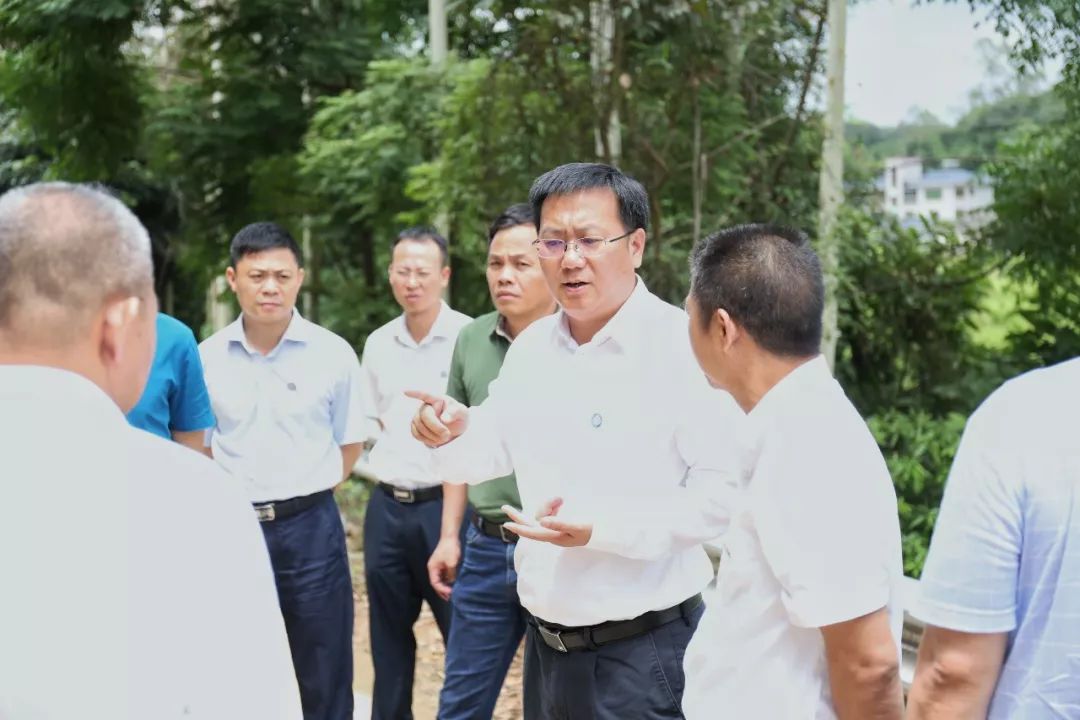 孔德胜到古竹镇检查灾后复产工作,提出这些要求