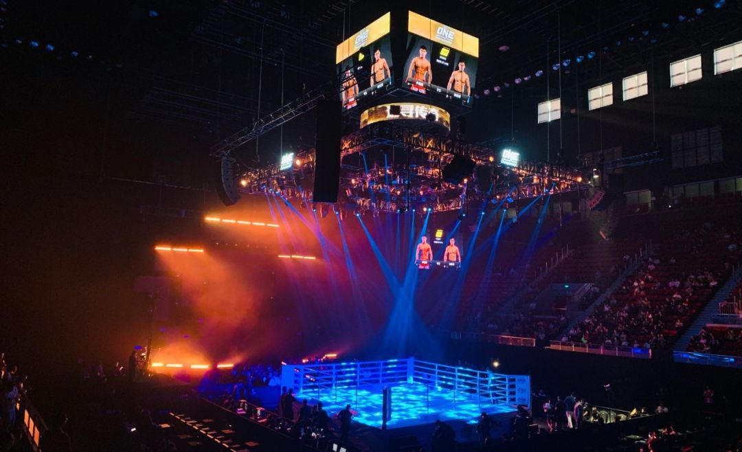 大型battle现场allenheatheaw助力one拳王争霸赛