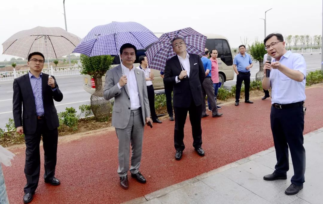 正大集团地产企业来汝南考察