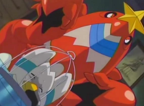 精灵宝可梦看起来很好吃的铁螯龙虾对战靠着龙舞出人头地