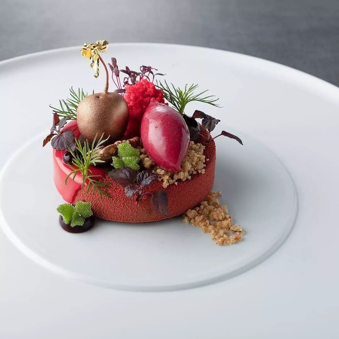 烘焙圈子摆盘面包五十四款哥卖的就是色相造型和装饰