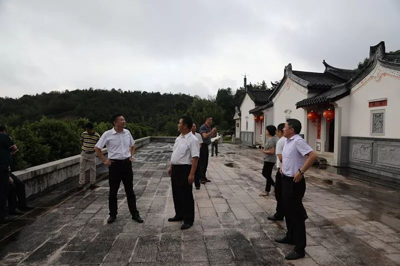 大埔县长熊锋松到洲瑞镇调研,去了这些地方