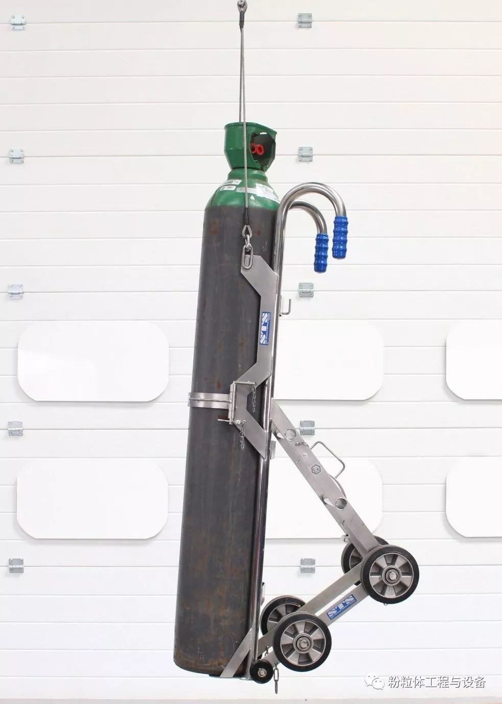 带升降葫芦的气缸推车,轻松升降气缸