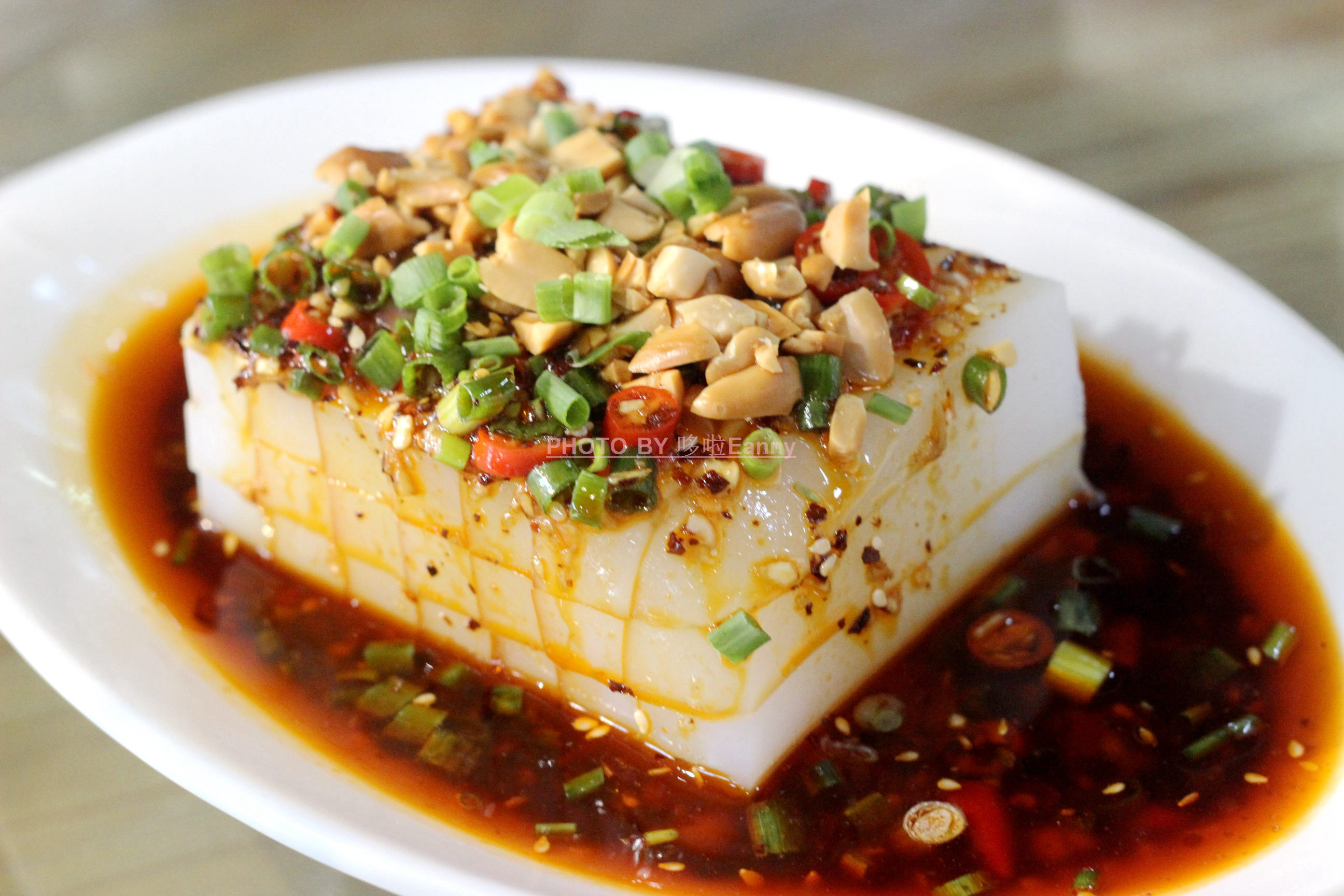 一家正宗的成都小吃店吃了就会爱上的鸡丝凉面