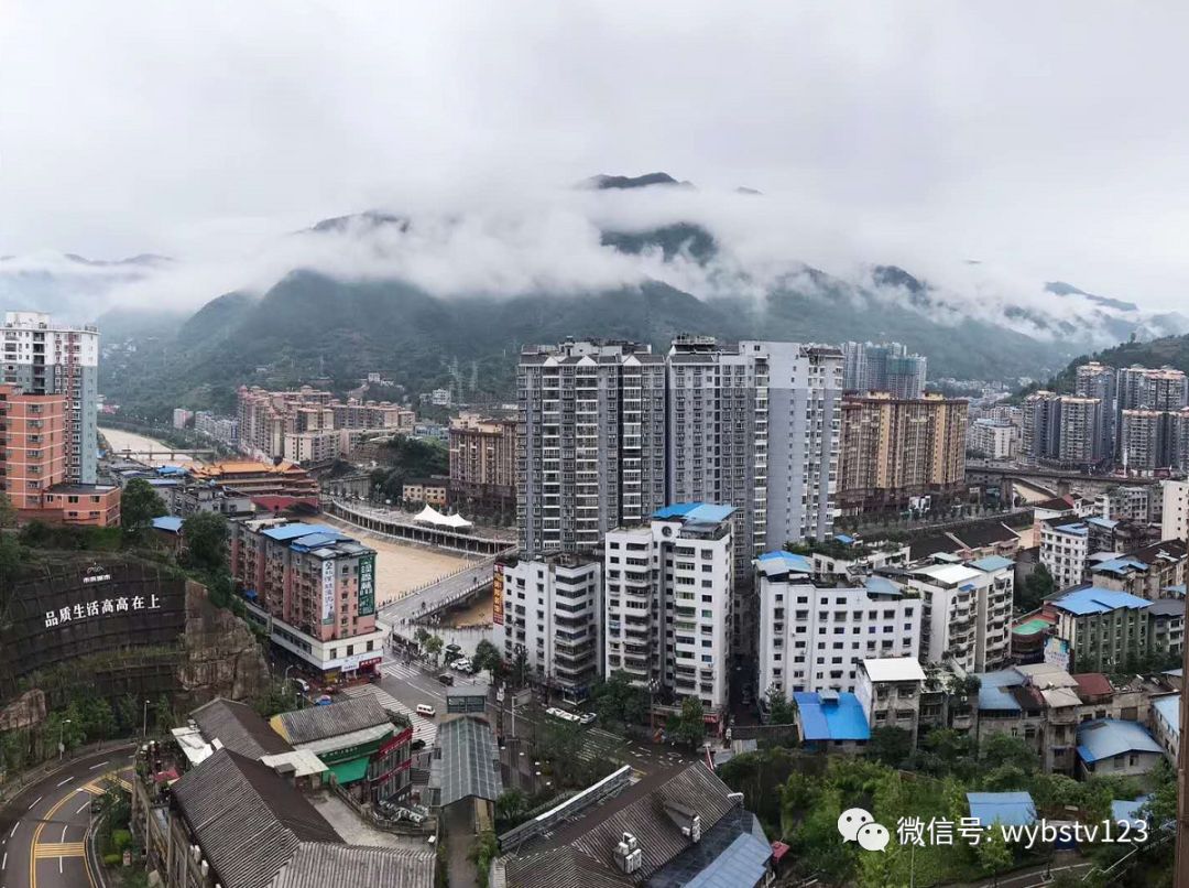 今天强降雨,万源城区并没有开启"看海模式".